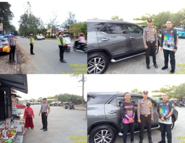Polsek Ratu Agung, Patroli Rutin di Jalan Pariwasata Pantai Panjang
