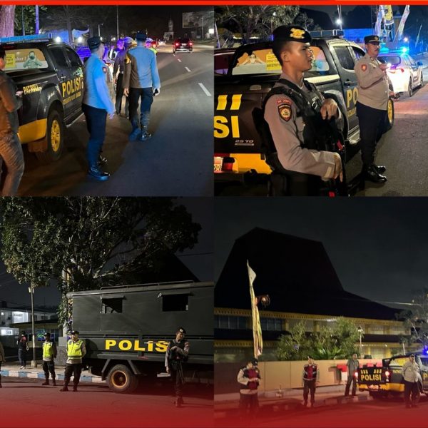Patroli KRYD, Polresta Bengkulu Razia Penyakit Masyarkat￼