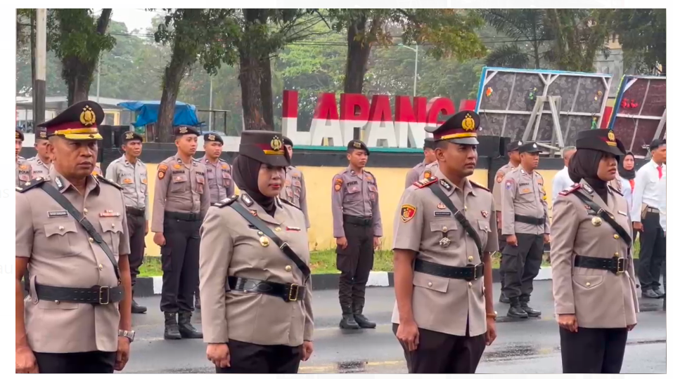 Kapolresta Pimpin Sertijab Kasat Reskrim Kasat Lantas Dan Kabag Sdm