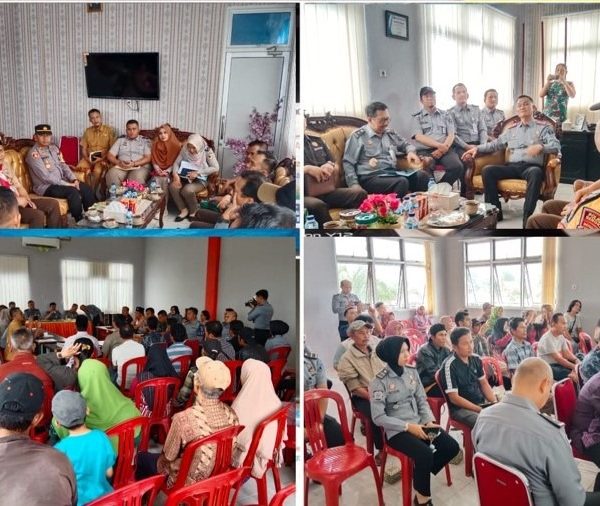 Kapolsek Muara Bangkahulu Hadiri Mediasi Sengketa Lahan Kanwil Kemenkumham Bengkulu dengan Warga Kelurahan Bentiring