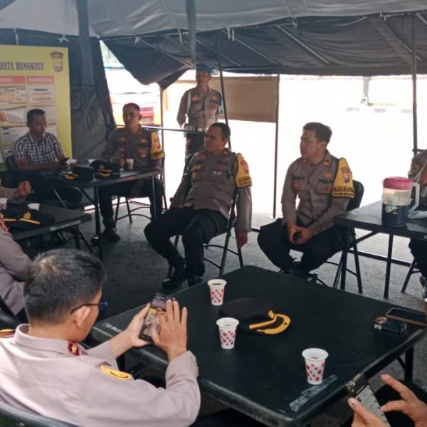 Wakapolresta Bengkulu Ingatkan Personel Tidak Terlibat Poltik Praktis Pemilu 2024