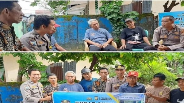 Polsek Ratu Agung Jumat Curhat Bersma Warga Kelurahan Kebun Beler￼