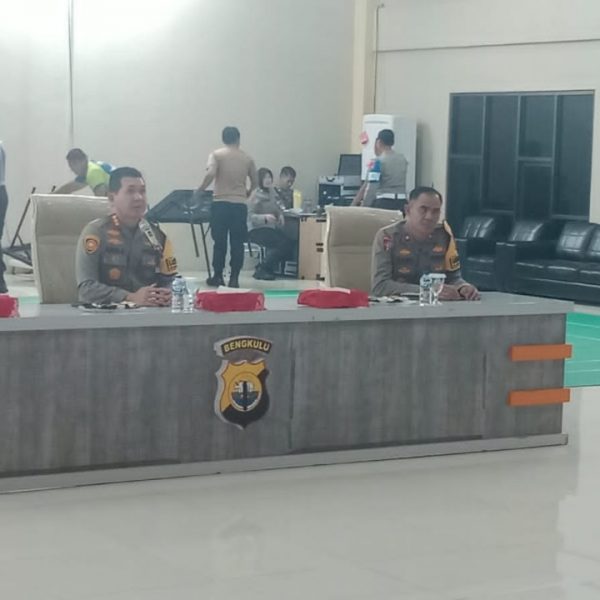 Polresta Begkulu Gelar Monev Hasil Apel Kasatwil￼