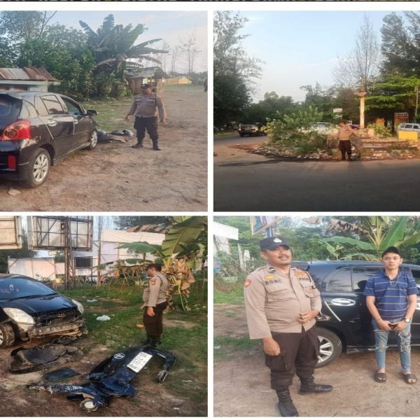 Patroli Kepemukiman Penduduk, Polsek Ratu Agung Sampaikan Imbauan Karhutlah￼