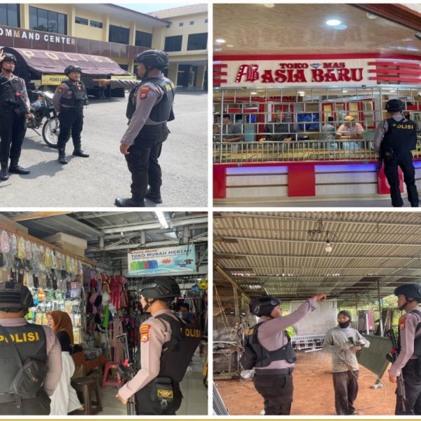 Sat Samapta Polresta Patroli Sambang Pasar Minggu￼