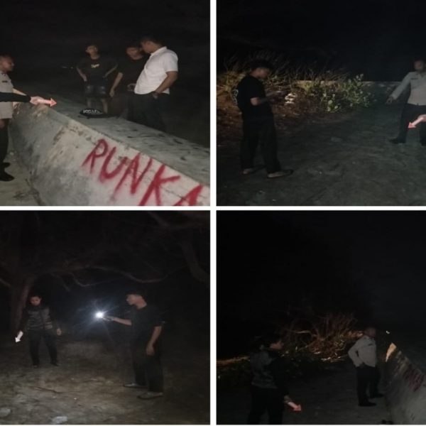 Anggota Piket Fungsi Polresta Bengkulu Laksanakan Kegiatan Cek TKP Curanmor￼