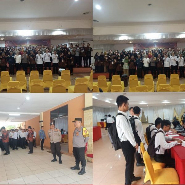 Kapolsek Ratu Samban Bersama Personel Lakukan Pengamanan dan Monitoring Tes SKD CPNS Kemenkumham RI Tahun 2023￼