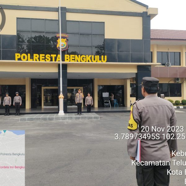 Kapolresta Bengkulu Tekankan Anggota Tak Berpolitik Praktis￼