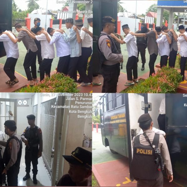 12 Tahanan Anak-Anak Jalani Persidangan di PN Bengkulu￼