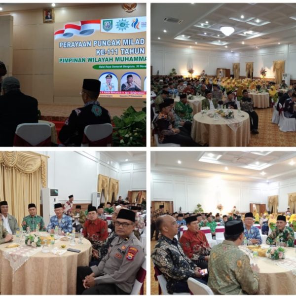 Sat Binmas Polresta Bengkulu Hadiri Puncak Milad Muhammadiyah ke-111 Tahun￼