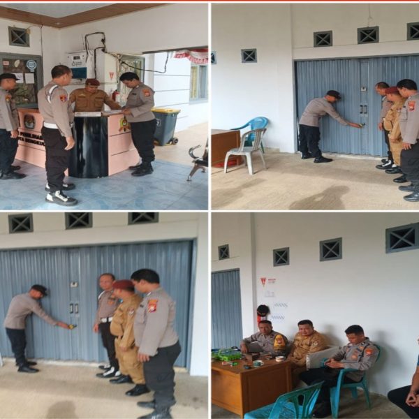 Patroli Pagi, Polsek Muara Bangkahulu Sambangi KPU Kota Bengkulu￼