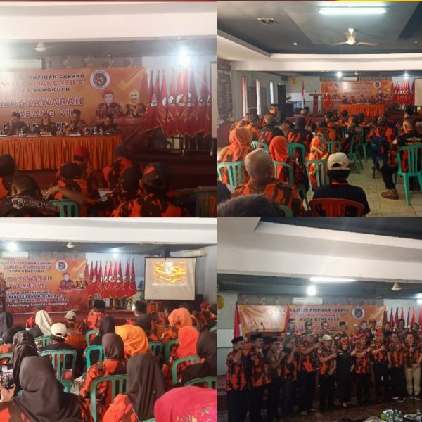 Personel Polsek Ratu Agung Lakukan Pengamanan dan Monitoring Kegiatan Muscab Pemuda Pancasila￼