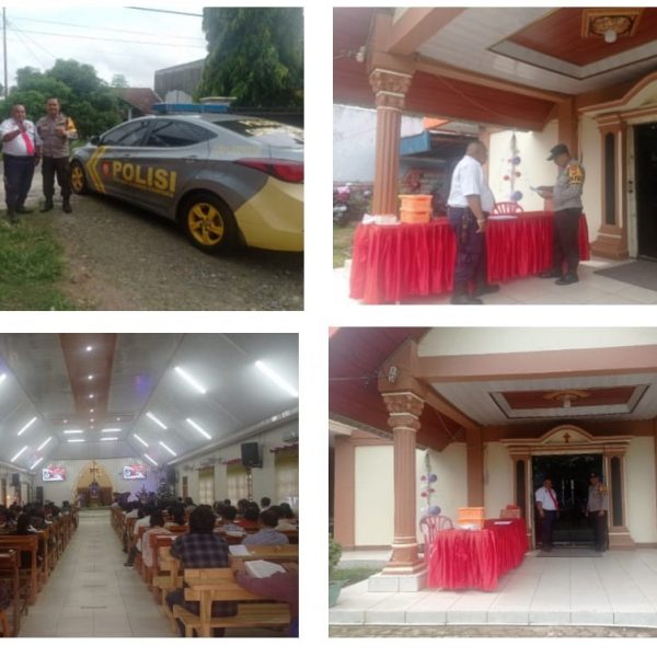 Kegiatan Ibadah Minggu di Gereja Gekisia Dijaga Polsek Gading Cempaka￼
