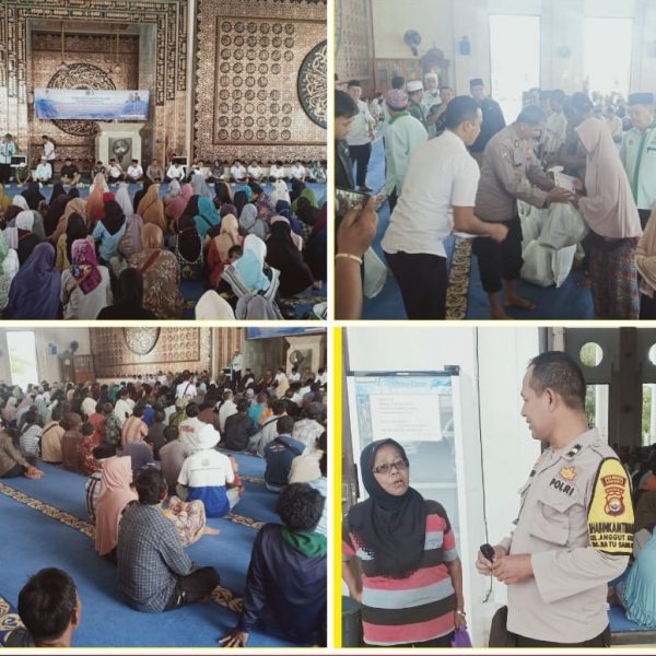 Colling Sistem, Bhabinkamtibmas Polsek Ratu Samban Hadiri dan Berikan Pengamanan Pembagian Modal Usaha oleh Baznas Kota Bengkulu￼