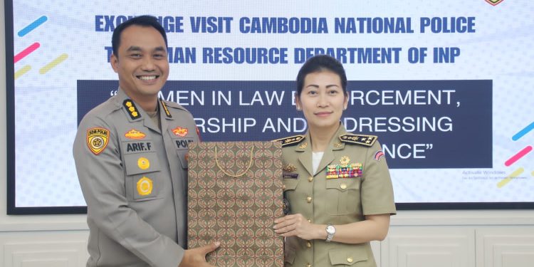 Studi Banding ke Indonesia, Kepolisian Kamboja Ingin Belajar tentang Pemberdayaan Polwan dan Pengarusutamaan Gender dari Polri