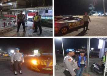 Berikan Imbauan Kamtibmas, Polsek KSKP Pulau Baai Sambangi Tempat-Tempat Berpotensi Terjadi Gangguan Kamtibmas