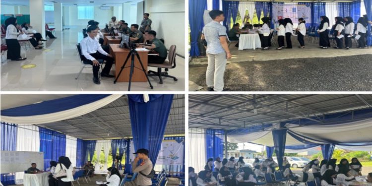 Personel Polresta Bengkulu Amankan Seleksi CPNS T.A. 2024 Hari Pertama