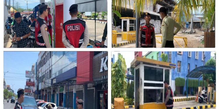 Sat Samapta Polresta Bengkulu Gelar Patroli, Pastikan Keamanan di Lokasi Vital