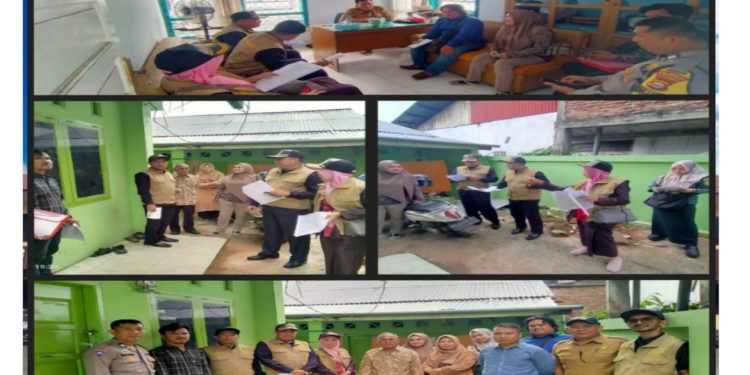 Bhabinkamtibmas Polsek Ratu Agung Kawal Sidang Pemeriksaan Harta Bersama di Kelurahan Sawah Lebar