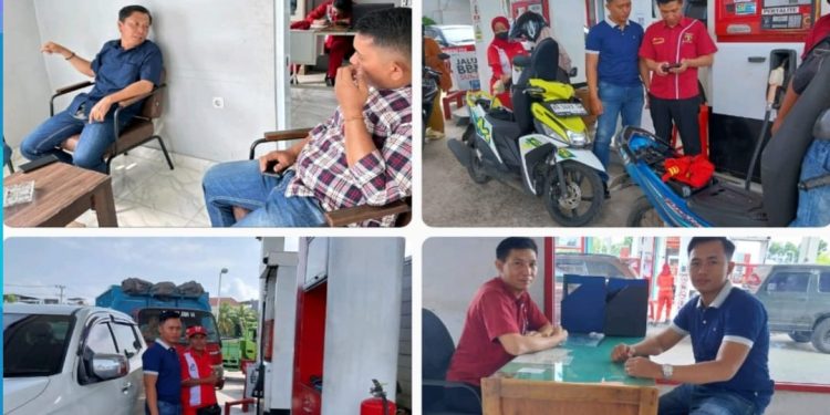 Sat Intelkam Polresta Bengkuku, Monitoring Kenaikan dan Penurunan Harga BBM di Wilayah Hukum