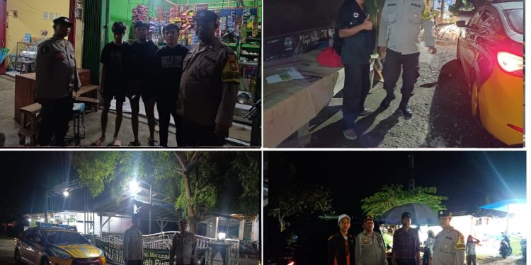 Polsek Kampung Melayu Gelar Patroli Malam, Antisipasi Gangguan Kamtibmas