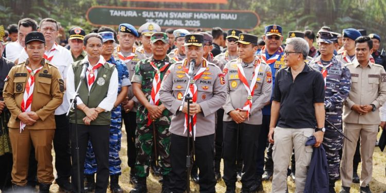 Kapolri Pimpin pembukaan Jambore Karhutla Riau 2025: pemuda ujung tombak penjaga kelestarian lingkungan