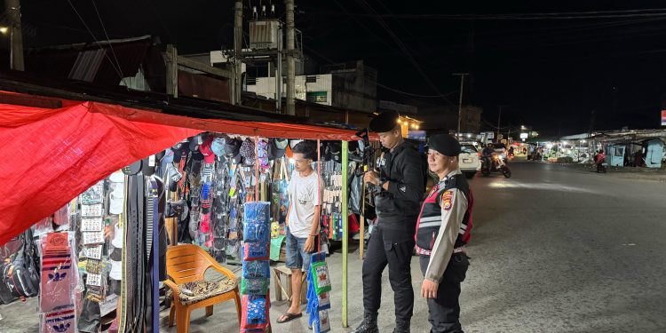 Cegah Aksi Balap Liar Dan Premanisme, Satuan Samapta Polresta Bengkulu Gelar Patroli Malam Di Wilkum Kota Bengkulu